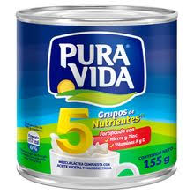 PURA VIDA MEZCLA LACTEA 155G X48 UNIDADES