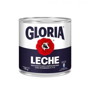 GLORIA LECHE REC. ENTERA 170GR CAJA X48UD