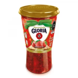 GLORIA MERMELADA FRESA T/PLAST 290Gr.VASO X12 UNIDADES