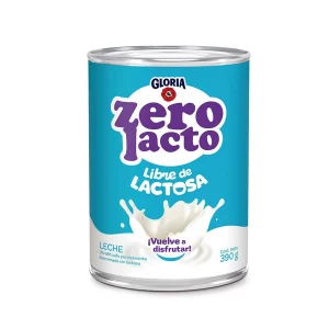 GLORIA LECHE SIN LACTOSA 390GR BAND. X24 UNIDADES