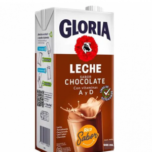 GLORIA UHT CHOCOLATE-946mL X12 UNIDADES TTP