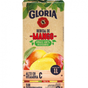 GLORIA JUGO DE MANGO 1L CAJA X12 UNIDADES