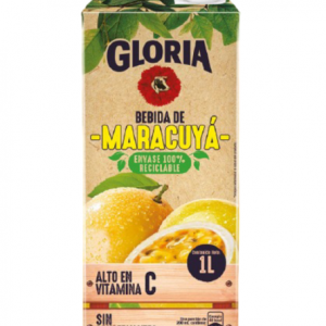 GLORIA JUGO DE MARACUYA 1L CAJA X12 UNIDADES