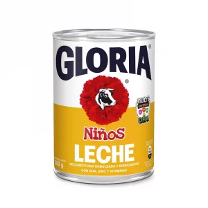 GLORIA LECHE NIÑOS 390GR BANDEJA X24 UNIDADES