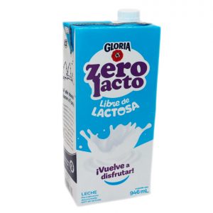 GLORIA UHT S/LACTOSA - 946mL TTP H23 CAJA X12 UNIDADES