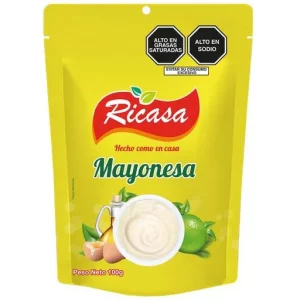 RICASA: MAYONESA DE 100GR -CAJA X24 UNIDADES