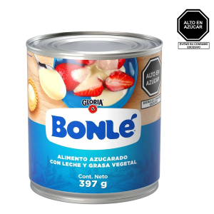 BONLE ALIMENTO AZUCARADO DE 397GR ,CAJA X24 UNIDADES
