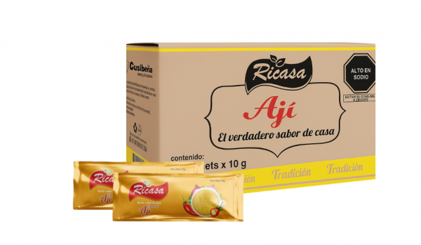 RICASA: AJI DE 10G -CAJA X250 UNIDADES