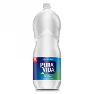 PURA VIDA AGUA DE MESA SIN GAS X 3L -4 UND