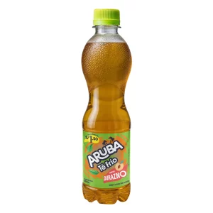 ARUBA TE VERDE SABOR DURAZNO DE 400 ML -12 UND