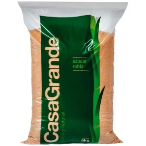 CASA GRANDE AZUCAR RUBIA DE 5 KG BOLSA- 25 UND